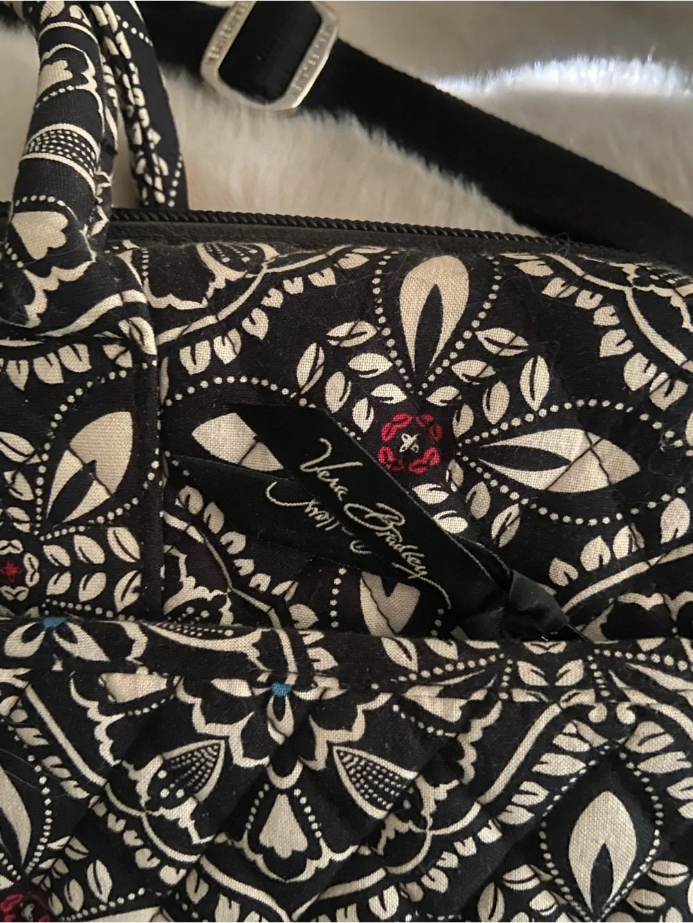 Vera Bradley Barcelona Laptop Bag.